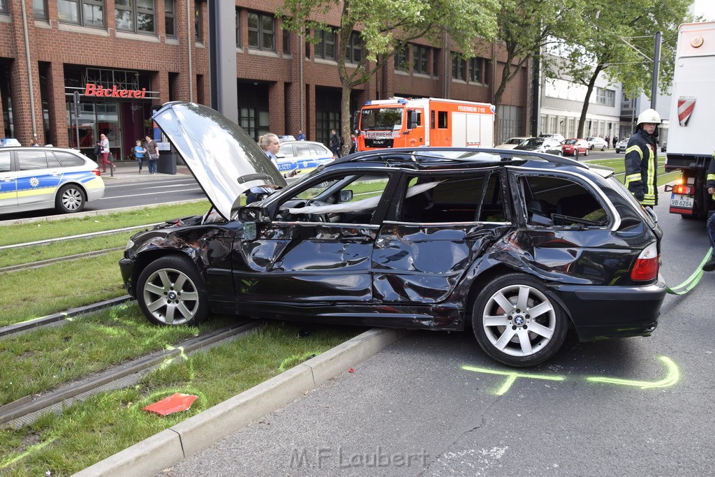 VU PKW Strab Koeln Mitte Caecilienstr Hohe Str P27.JPG - Miklos Laubert